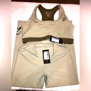 NWT Peloton Cadence Sage Sports Bra & Legging Set
